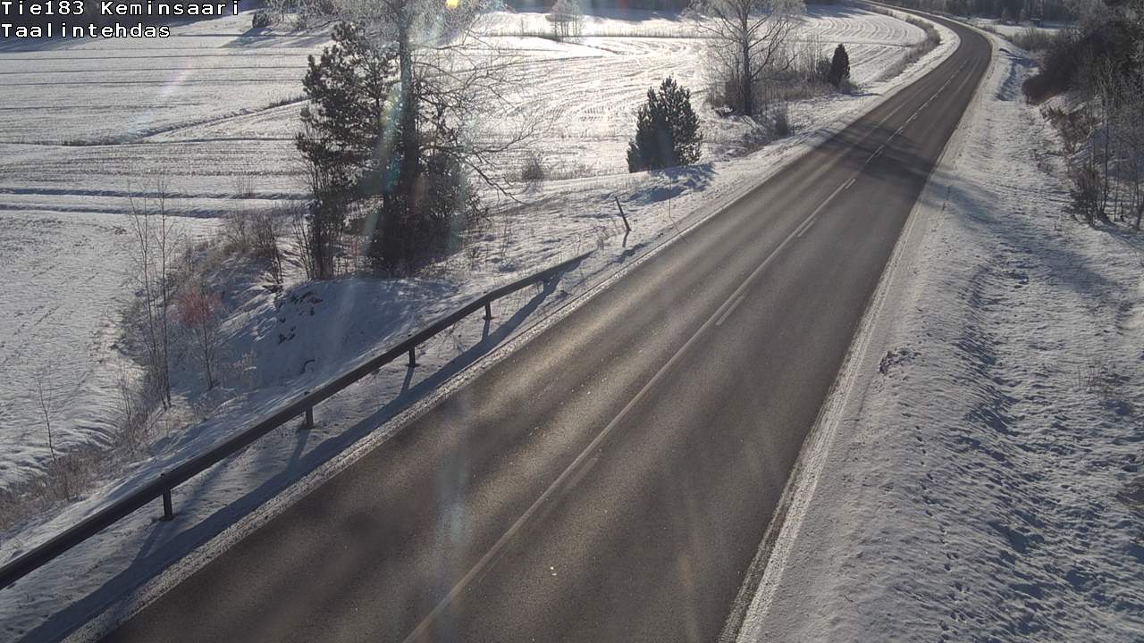 Weather Camera Image Road 183 Kemiönsaari, Taallintehdas, Kemiönsaari, Varsinais-Suomi