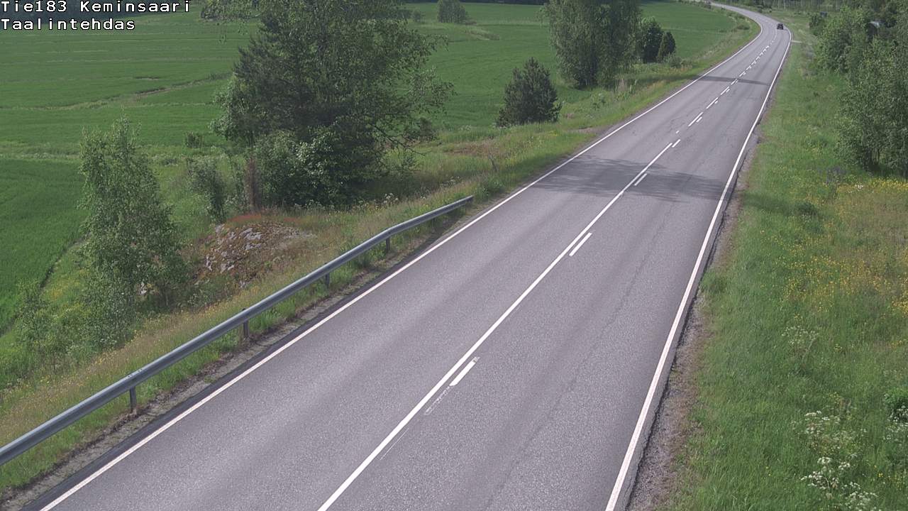 Weather Camera Image Road 183 Kemiönsaari, Taallintehdas, Kemiönsaari, Varsinais-Suomi