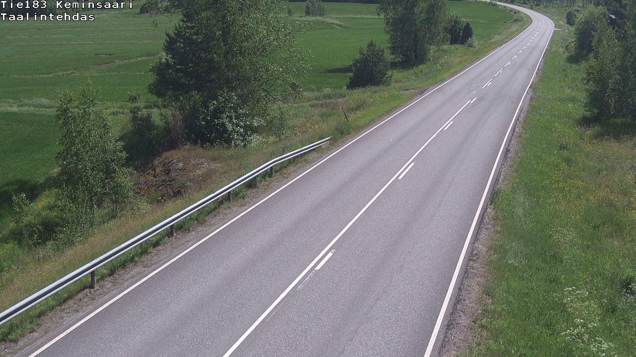 Weather Camera Image Road 183 Kemiönsaari, Taallintehdas, Kemiönsaari, Varsinais-Suomi