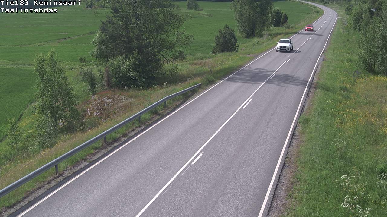 Weather Camera Image Road 183 Kemiönsaari, Taallintehdas, Kemiönsaari, Varsinais-Suomi