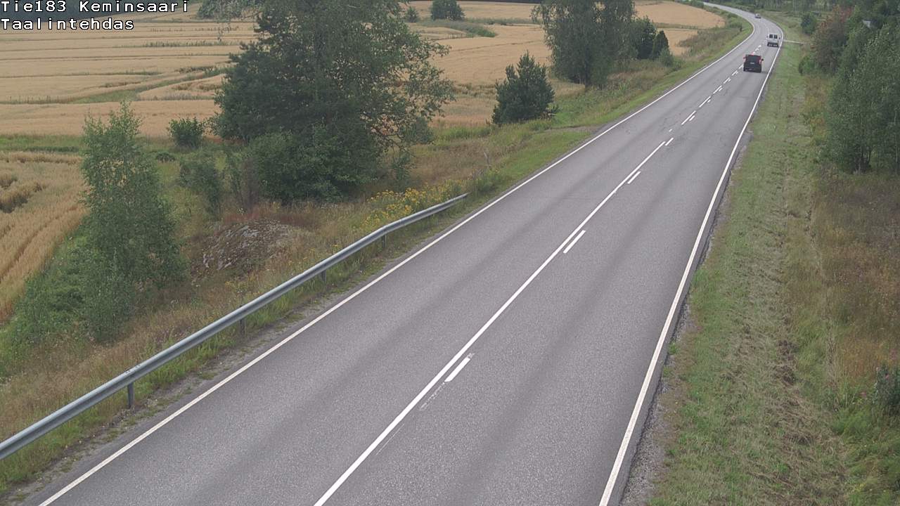 Weather Camera Image Road 183 Kemiönsaari, Taallintehdas, Kemiönsaari, Varsinais-Suomi