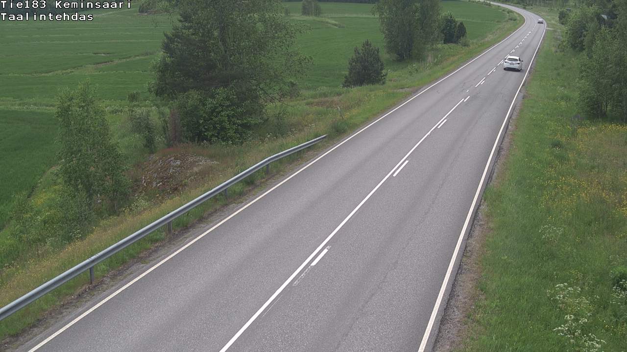 Weather Camera Image Road 183 Kemiönsaari, Taallintehdas, Kemiönsaari, Varsinais-Suomi