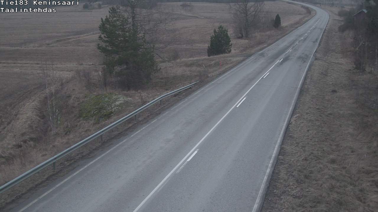 Weather Camera Image Väg 183 Kimitoön, Dalen, Kemiönsaari, Varsinais-Suomi