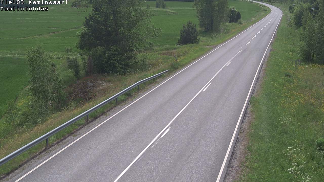 Weather Camera Image Road 183 Kemiönsaari, Taallintehdas, Kemiönsaari, Varsinais-Suomi