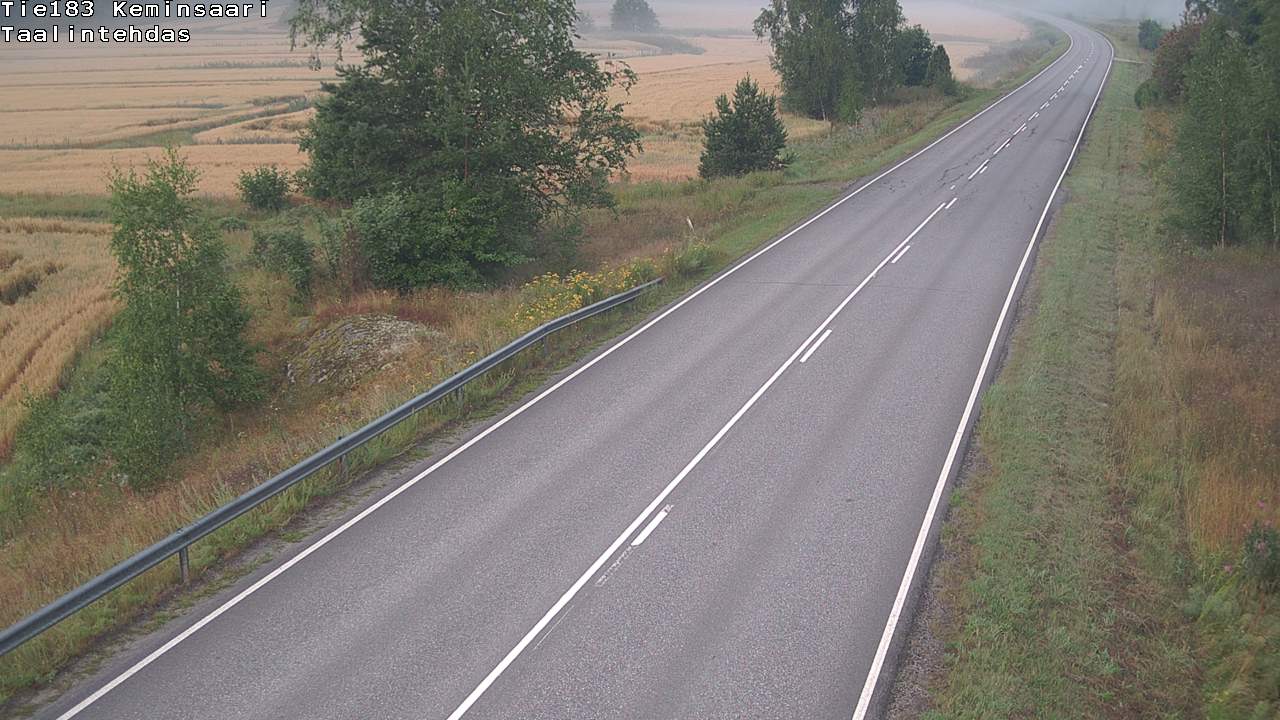 Weather Camera Image Road 183 Kemiönsaari, Taallintehdas, Kemiönsaari, Varsinais-Suomi