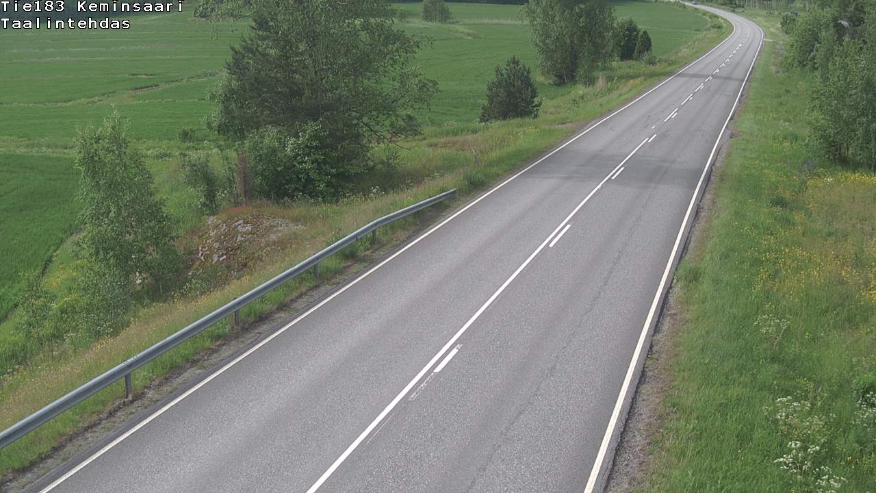 Weather Camera Image Road 183 Kemiönsaari, Taallintehdas, Kemiönsaari, Varsinais-Suomi