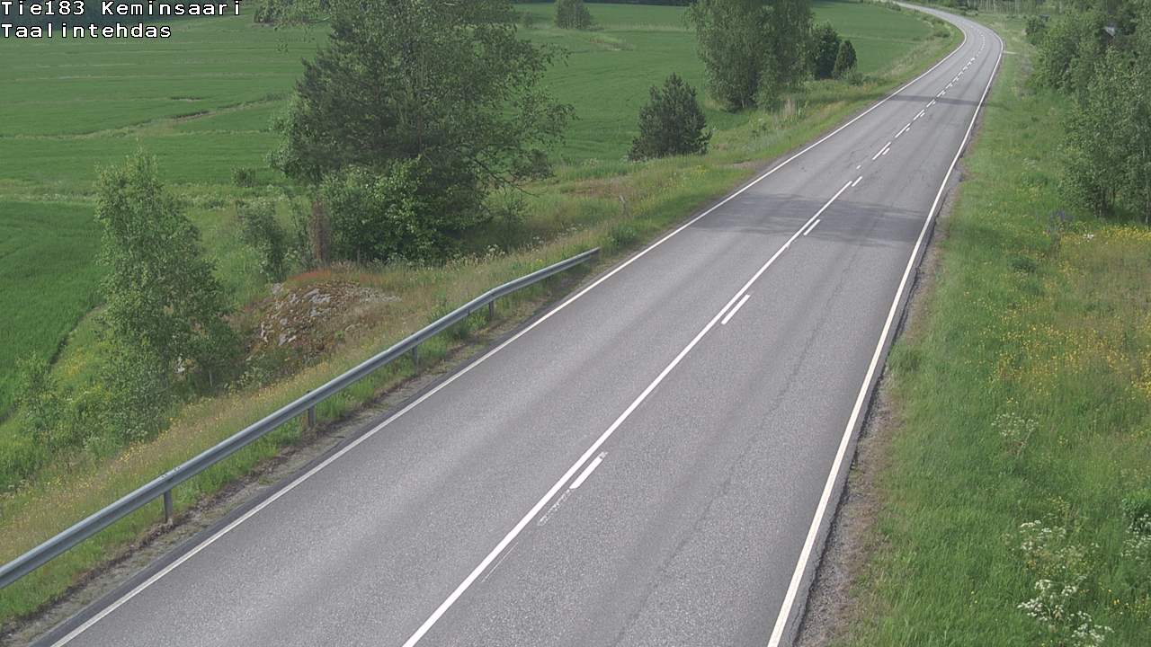 Weather Camera Image Road 183 Kemiönsaari, Taallintehdas, Kemiönsaari, Varsinais-Suomi