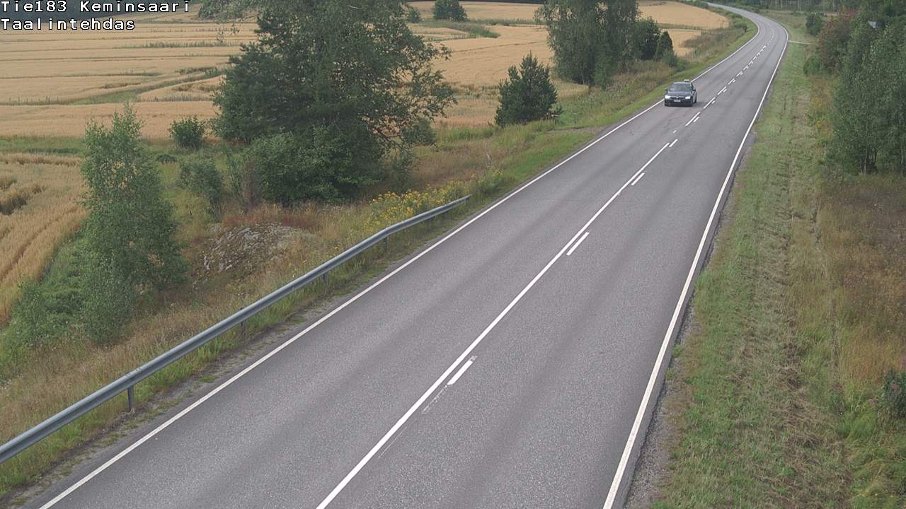 Weather Camera Image Road 183 Kemiönsaari, Taallintehdas, Kemiönsaari, Varsinais-Suomi