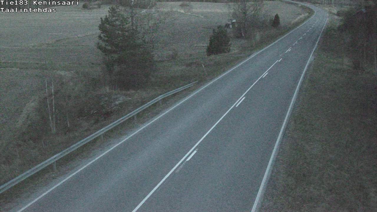 Weather Camera Image Väg 183 Kimitoön, Dalen, Kemiönsaari, Varsinais-Suomi