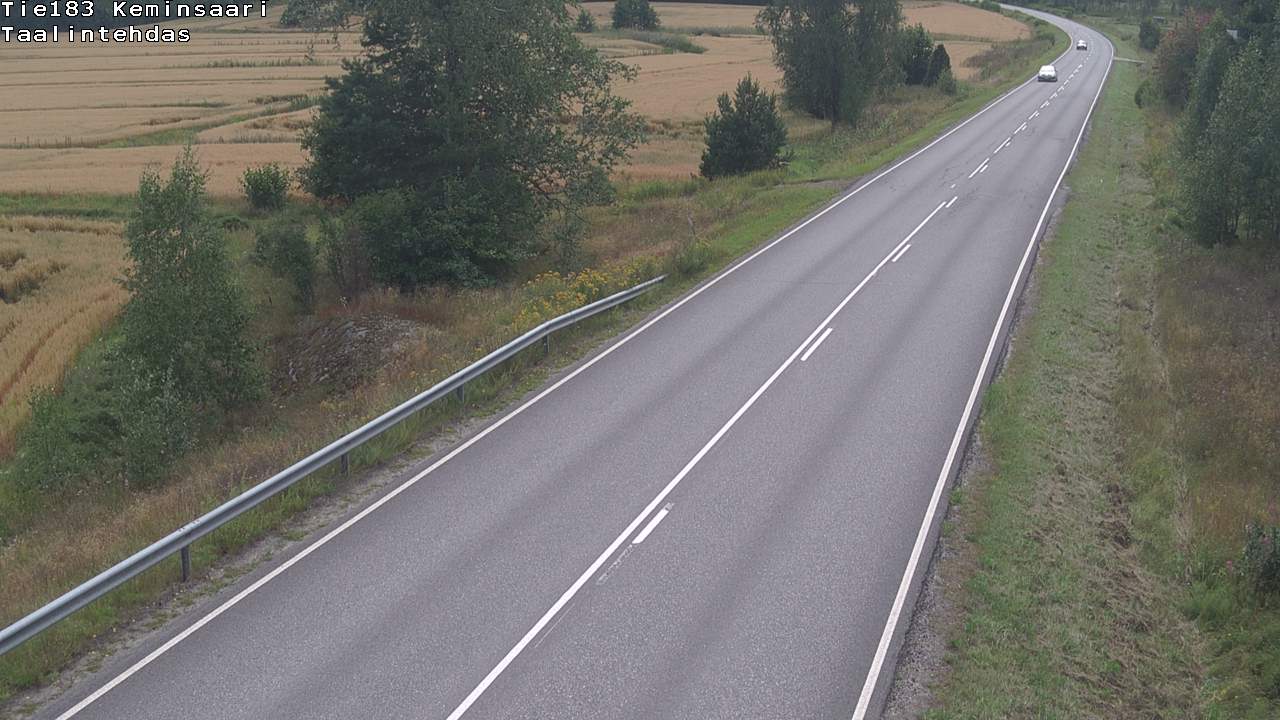 Weather Camera Image Väg 183 Kimitoön, Dalen, Kemiönsaari, Varsinais-Suomi