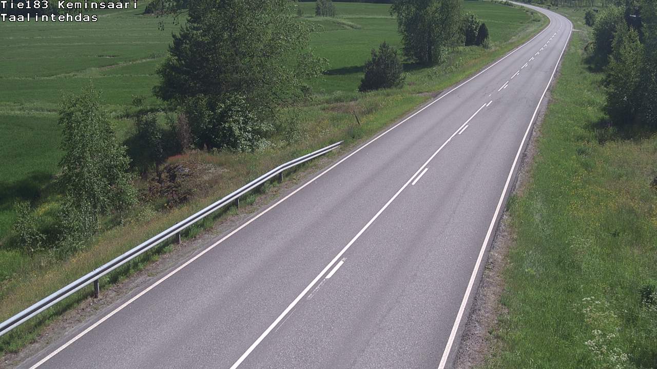 Weather Camera Image Road 183 Kemiönsaari, Taallintehdas, Kemiönsaari, Varsinais-Suomi