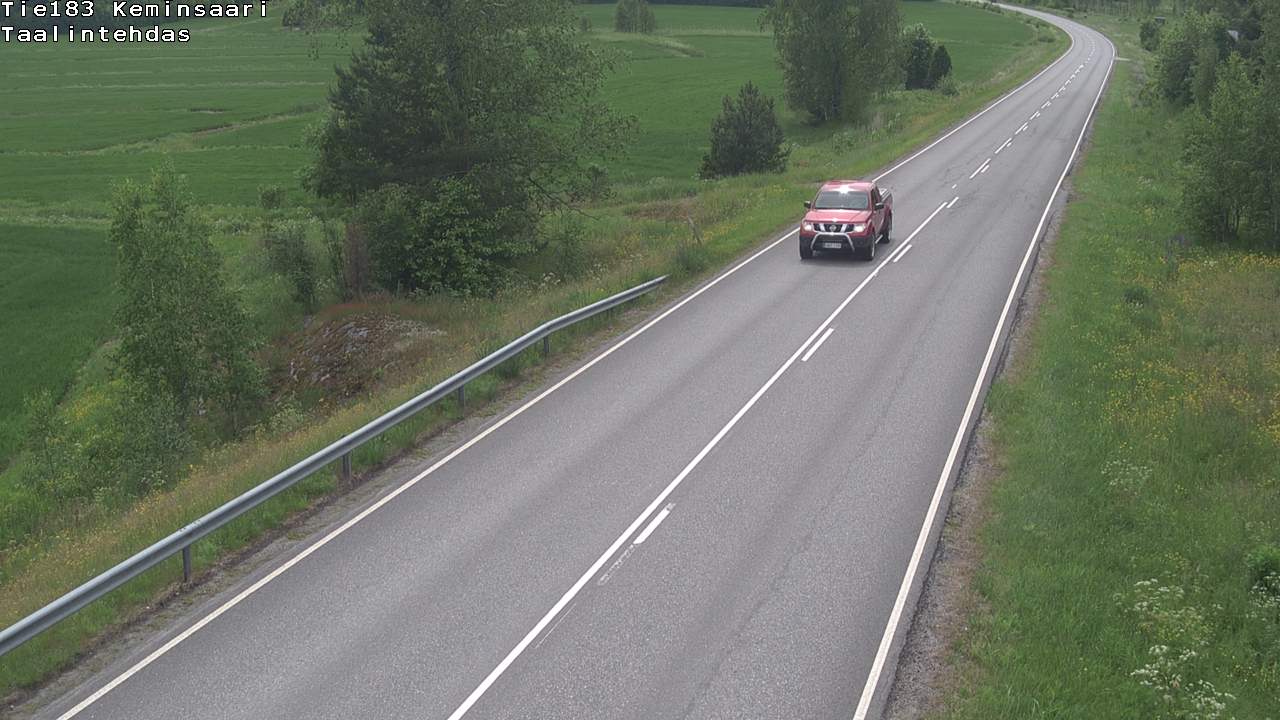 Weather Camera Image Road 183 Kemiönsaari, Taallintehdas, Kemiönsaari, Varsinais-Suomi