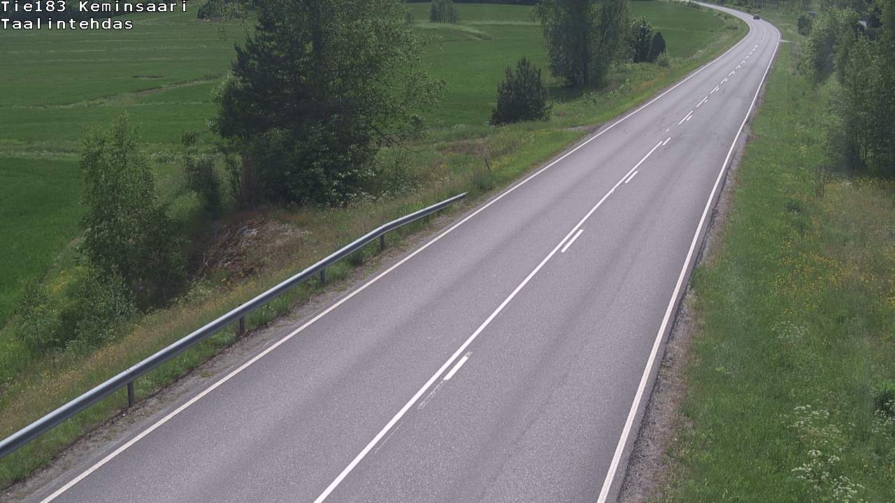 Weather Camera Image Road 183 Kemiönsaari, Taallintehdas, Kemiönsaari, Varsinais-Suomi