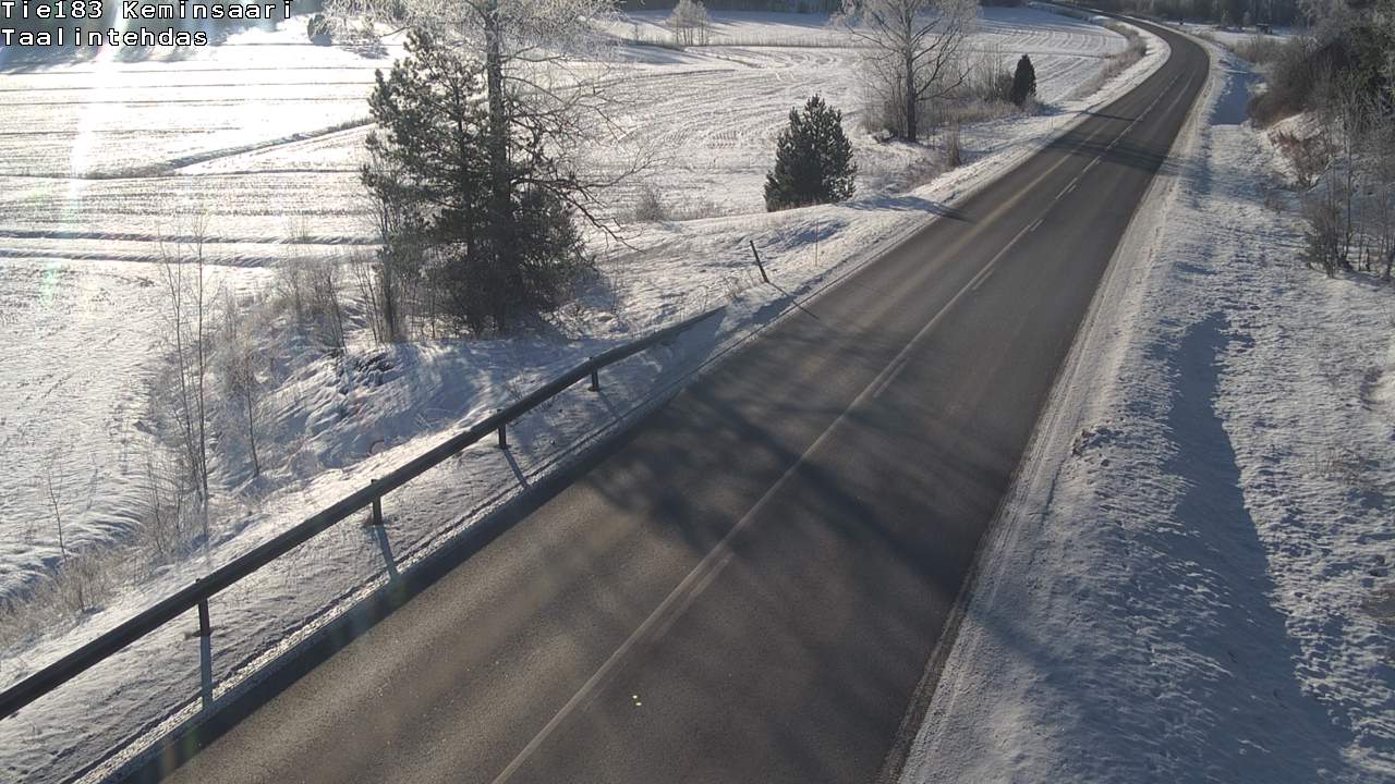 Weather Camera Image Road 183 Kemiönsaari, Taallintehdas, Kemiönsaari, Varsinais-Suomi
