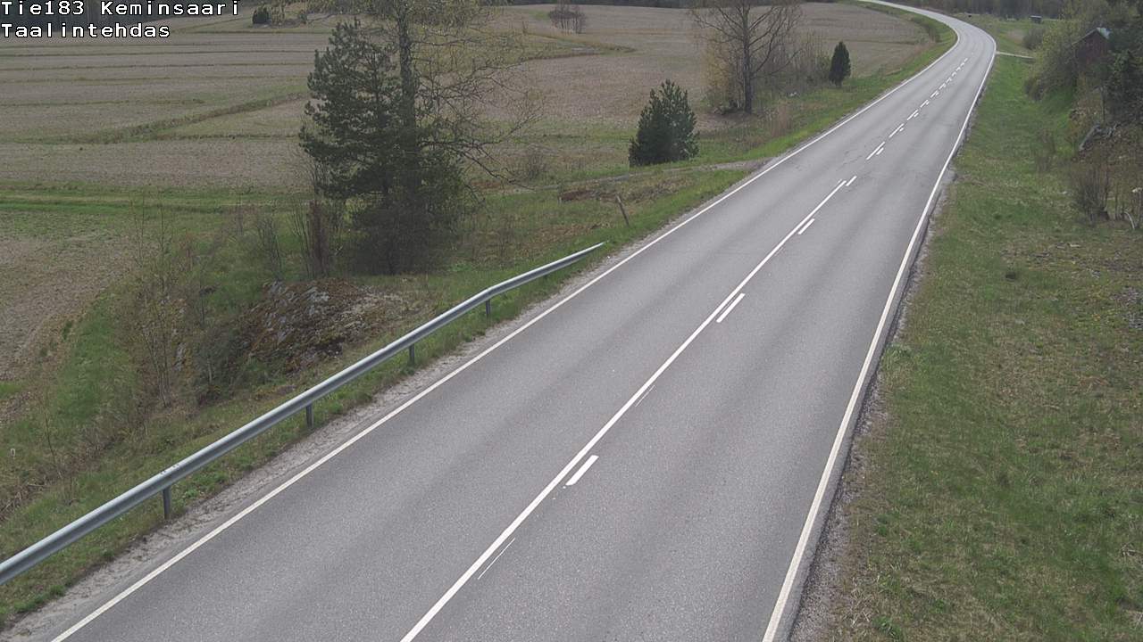 Weather Camera Image Road 183 Kemiönsaari, Taallintehdas, Kemiönsaari, Varsinais-Suomi