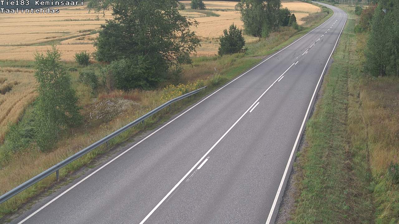 Weather Camera Image Road 183 Kemiönsaari, Taallintehdas, Kemiönsaari, Varsinais-Suomi