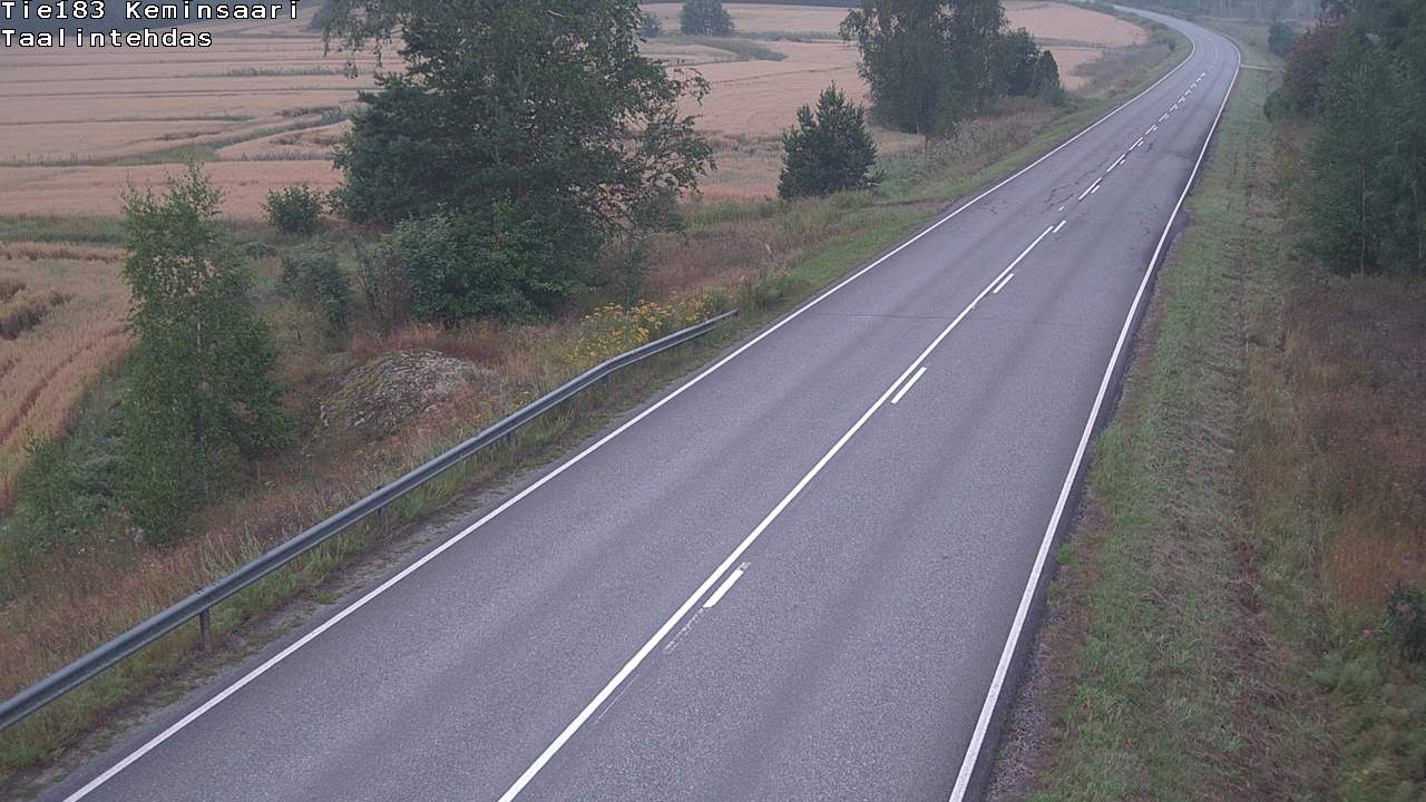 Weather Camera Image Road 183 Kemiönsaari, Taallintehdas, Kemiönsaari, Varsinais-Suomi