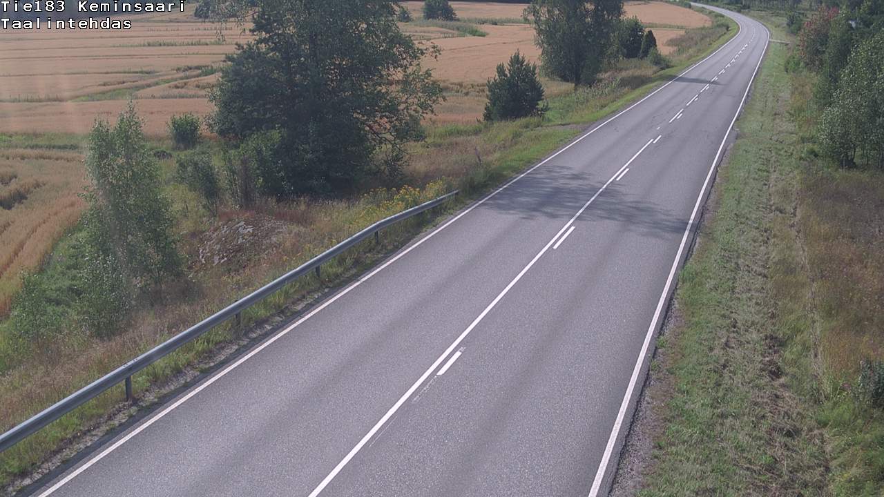 Weather Camera Image Road 183 Kemiönsaari, Taallintehdas, Kemiönsaari, Varsinais-Suomi