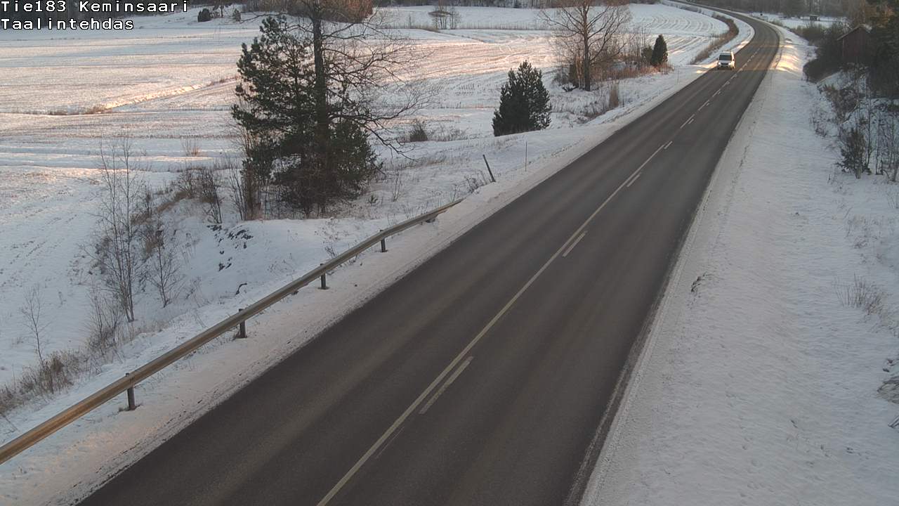 Weather Camera Image Road 183 Kemiönsaari, Taallintehdas, Kemiönsaari, Varsinais-Suomi
