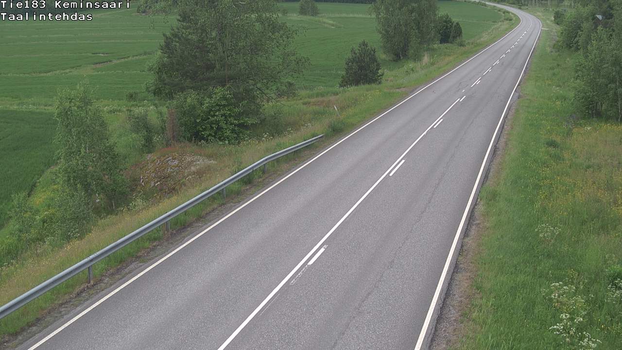 Weather Camera Image Road 183 Kemiönsaari, Taallintehdas, Kemiönsaari, Varsinais-Suomi