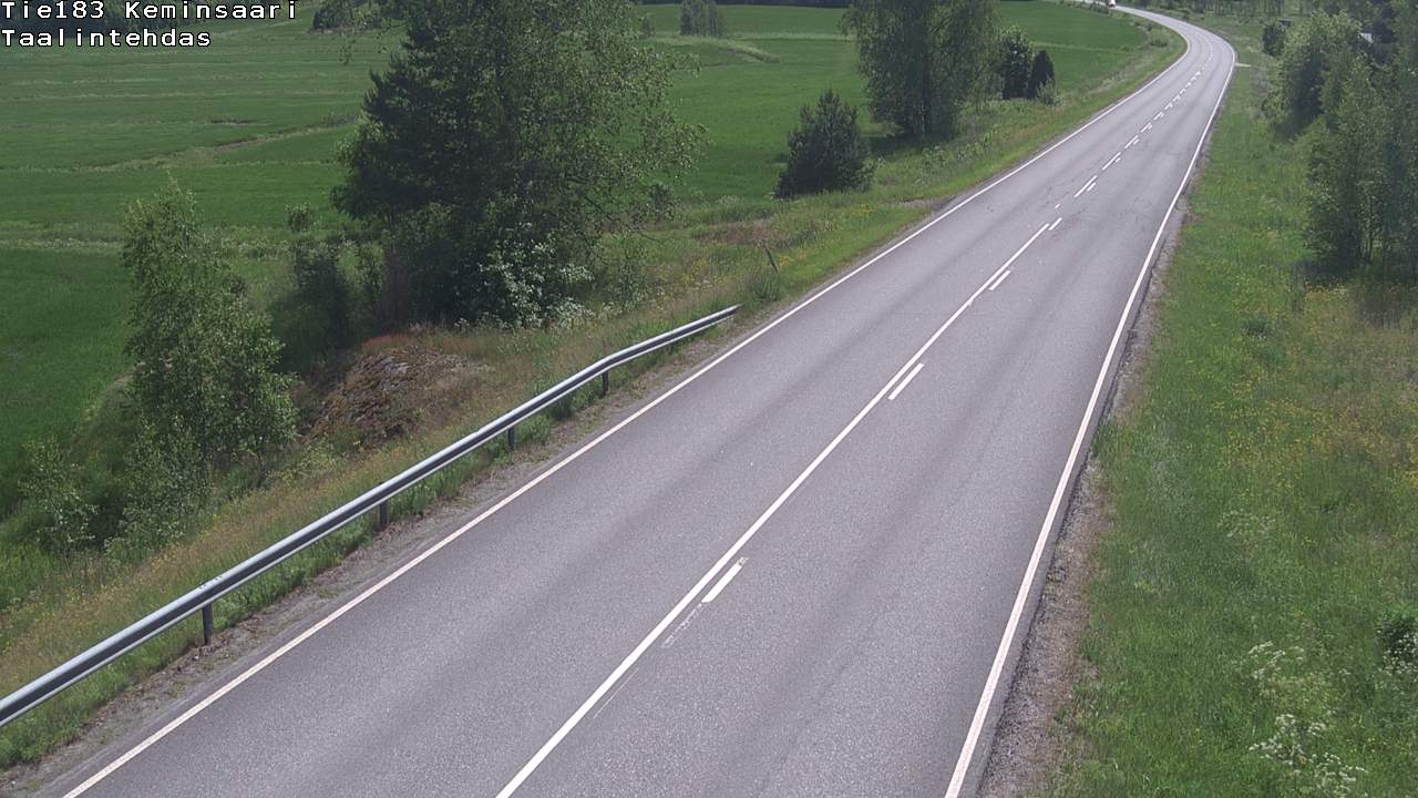 Weather Camera Image Road 183 Kemiönsaari, Taallintehdas, Kemiönsaari, Varsinais-Suomi