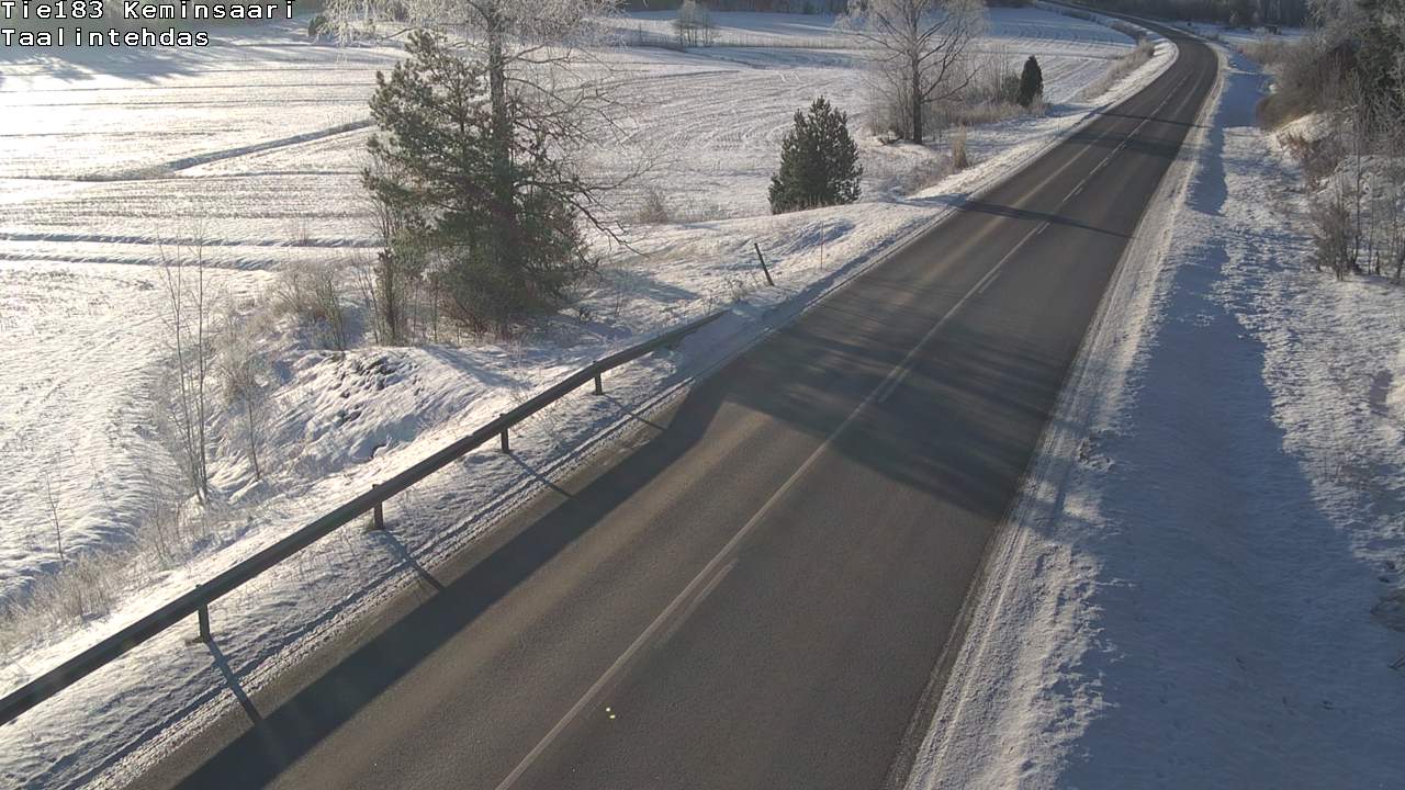 Weather Camera Image Road 183 Kemiönsaari, Taallintehdas, Kemiönsaari, Varsinais-Suomi