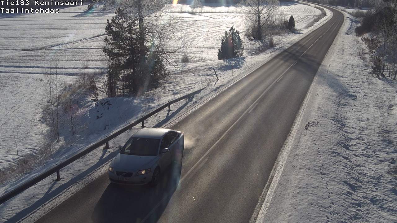 Weather Camera Image Road 183 Kemiönsaari, Taallintehdas, Kemiönsaari, Varsinais-Suomi