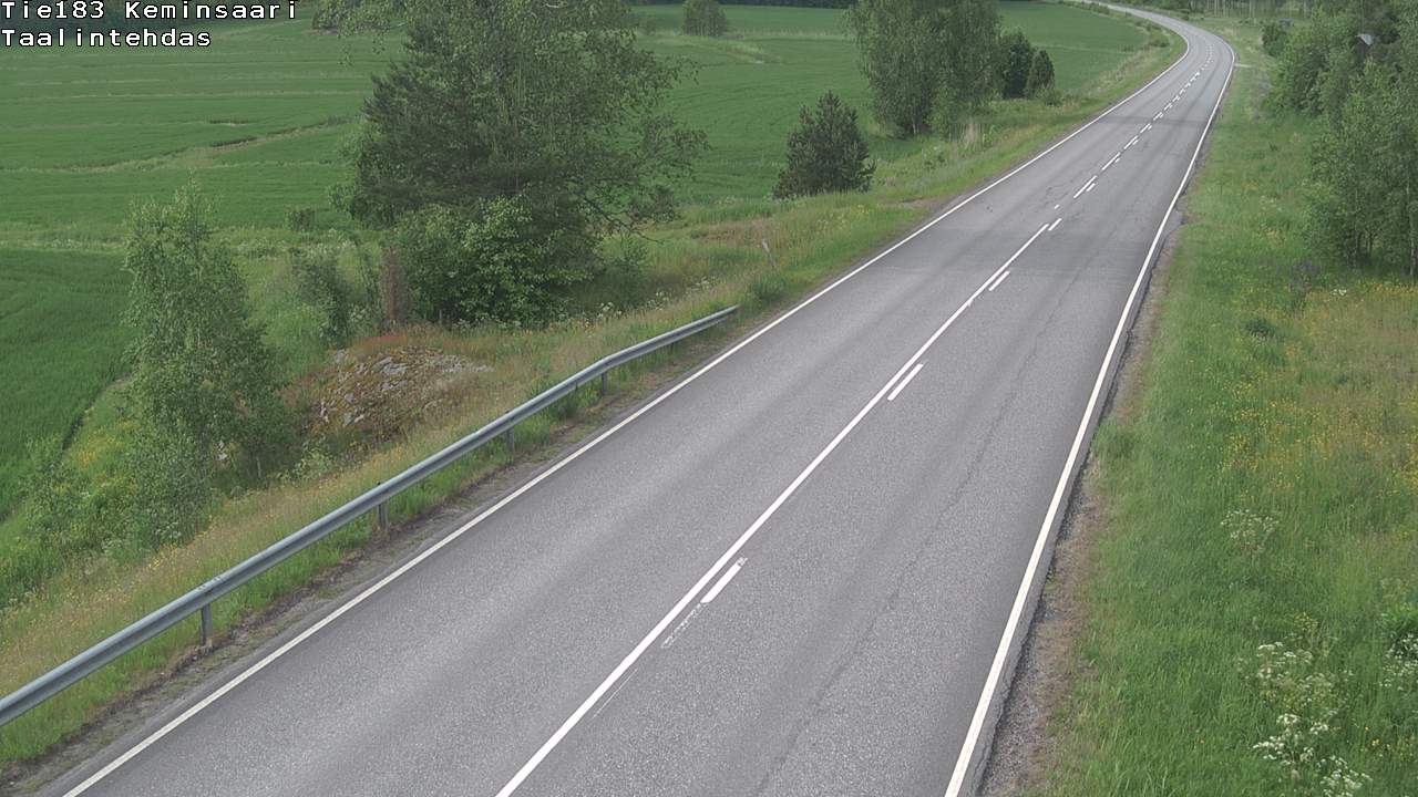 Weather Camera Image Road 183 Kemiönsaari, Taallintehdas, Kemiönsaari, Varsinais-Suomi
