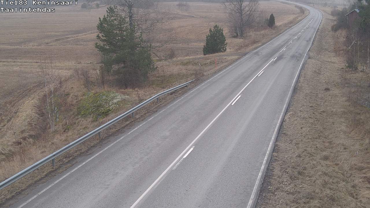 Weather Camera Image Road 183 Kemiönsaari, Taallintehdas, Kemiönsaari, Varsinais-Suomi
