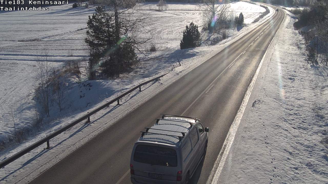 Weather Camera Image Road 183 Kemiönsaari, Taallintehdas, Kemiönsaari, Varsinais-Suomi