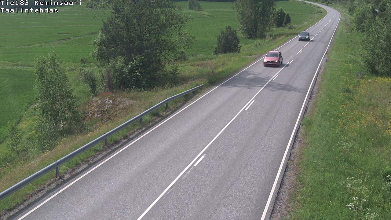 Weather Camera Image Road 183 Kemiönsaari, Taallintehdas, Kemiönsaari, Varsinais-Suomi