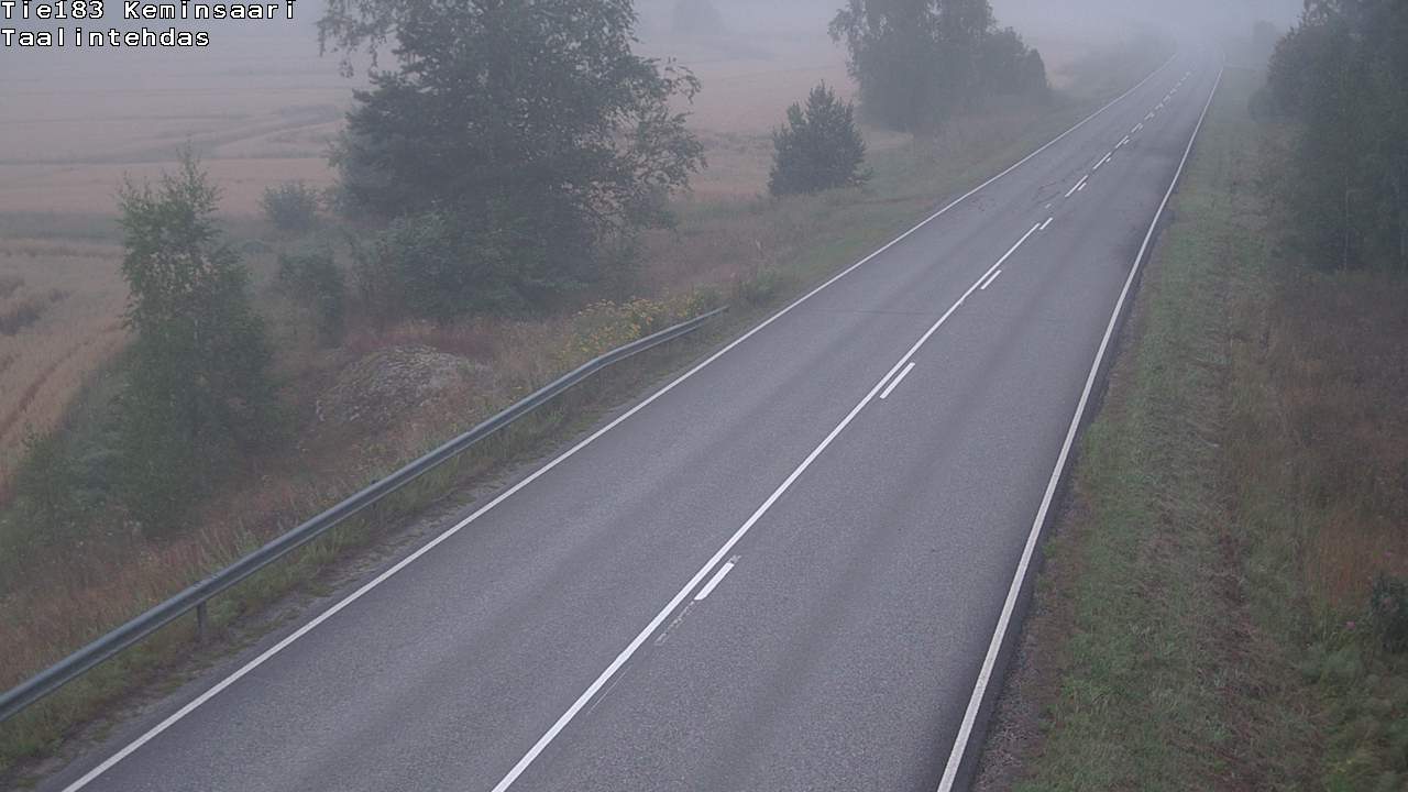 Weather Camera Image Road 183 Kemiönsaari, Taallintehdas, Kemiönsaari, Varsinais-Suomi
