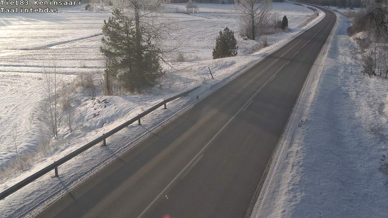 Weather Camera Image Road 183 Kemiönsaari, Taallintehdas, Kemiönsaari, Varsinais-Suomi
