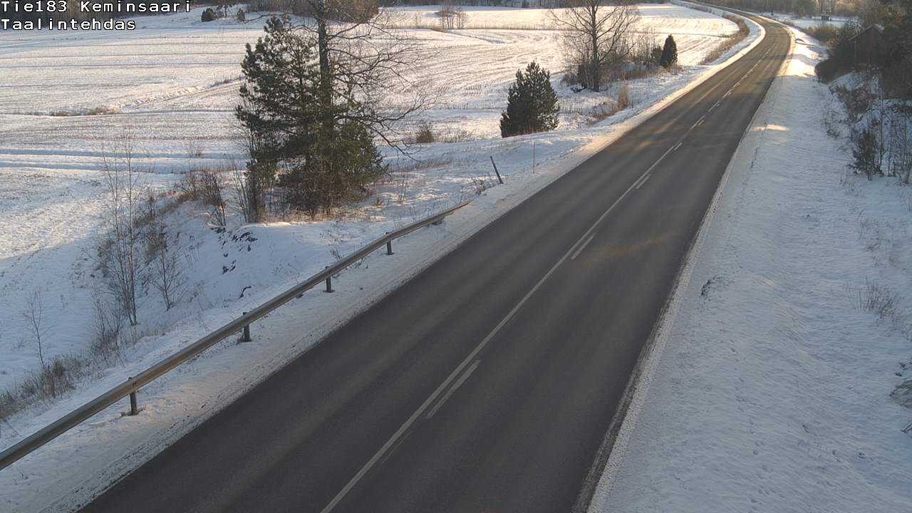 Weather Camera Image Road 183 Kemiönsaari, Taallintehdas, Kemiönsaari, Varsinais-Suomi