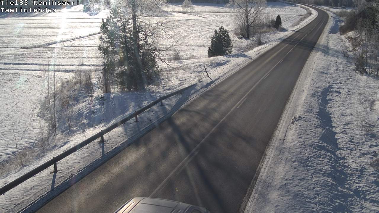 Weather Camera Image Road 183 Kemiönsaari, Taallintehdas, Kemiönsaari, Varsinais-Suomi