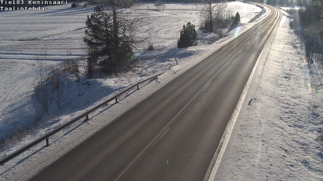 Weather Camera Image Road 183 Kemiönsaari, Taallintehdas, Kemiönsaari, Varsinais-Suomi