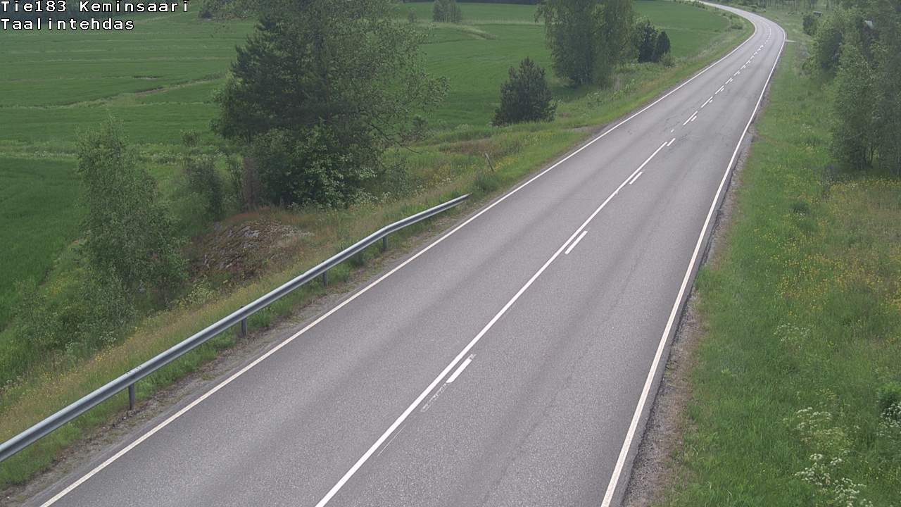 Weather Camera Image Väg 183 Kimitoön, Dalen, Kemiönsaari, Varsinais-Suomi