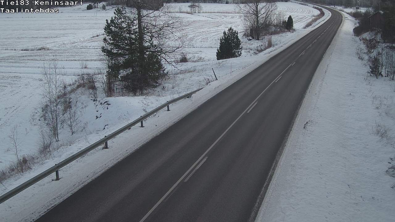 Weather Camera Image Road 183 Kemiönsaari, Taallintehdas, Kemiönsaari, Varsinais-Suomi