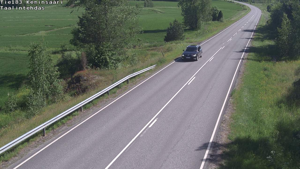Weather Camera Image Road 183 Kemiönsaari, Taallintehdas, Kemiönsaari, Varsinais-Suomi