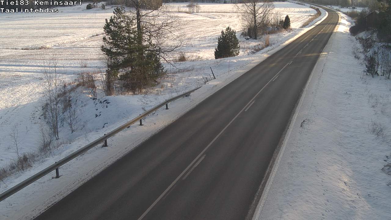 Weather Camera Image Road 183 Kemiönsaari, Taallintehdas, Kemiönsaari, Varsinais-Suomi
