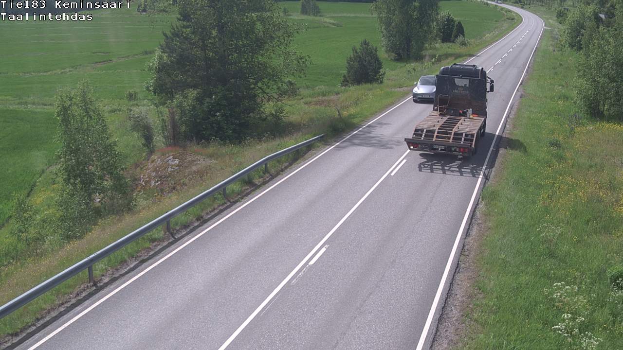 Weather Camera Image Road 183 Kemiönsaari, Taallintehdas, Kemiönsaari, Varsinais-Suomi