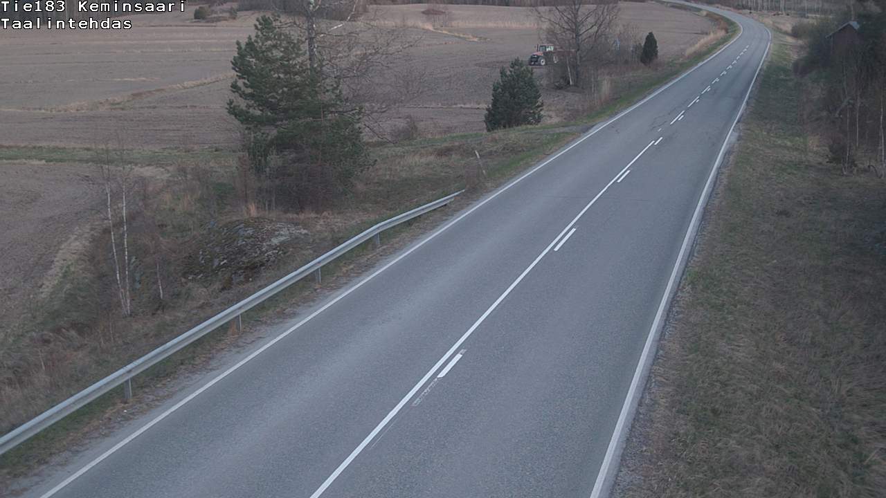 Weather Camera Image Väg 183 Kimitoön, Dalen, Kemiönsaari, Varsinais-Suomi