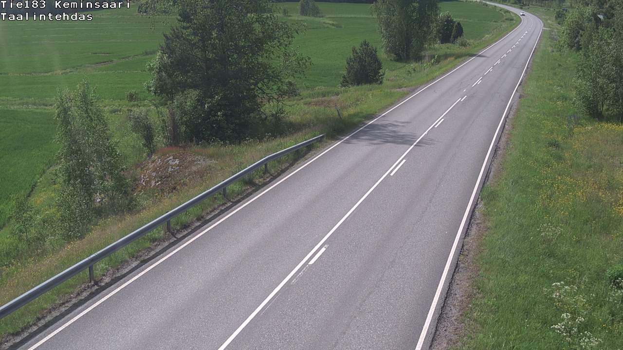 Weather Camera Image Road 183 Kemiönsaari, Taallintehdas, Kemiönsaari, Varsinais-Suomi