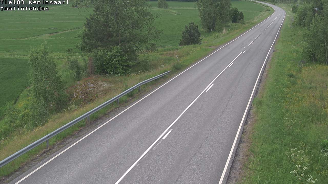 Weather Camera Image Road 183 Kemiönsaari, Taallintehdas, Kemiönsaari, Varsinais-Suomi