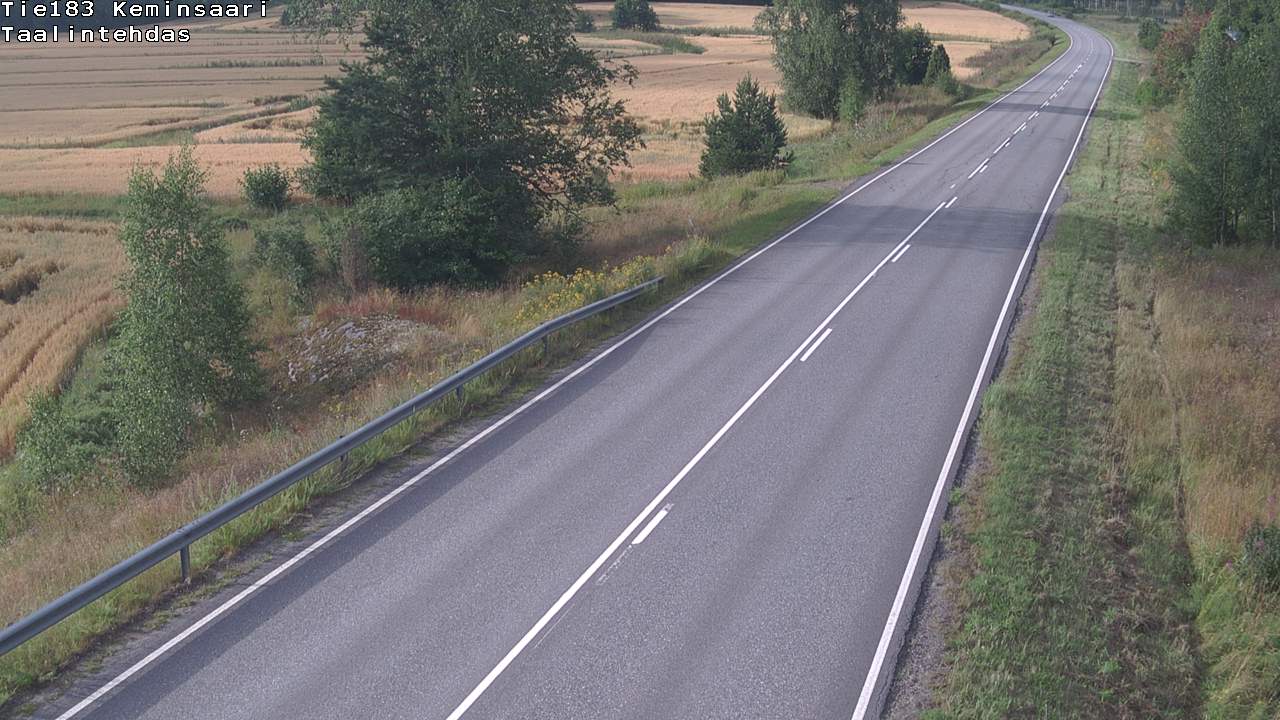 Weather Camera Image Road 183 Kemiönsaari, Taallintehdas, Kemiönsaari, Varsinais-Suomi