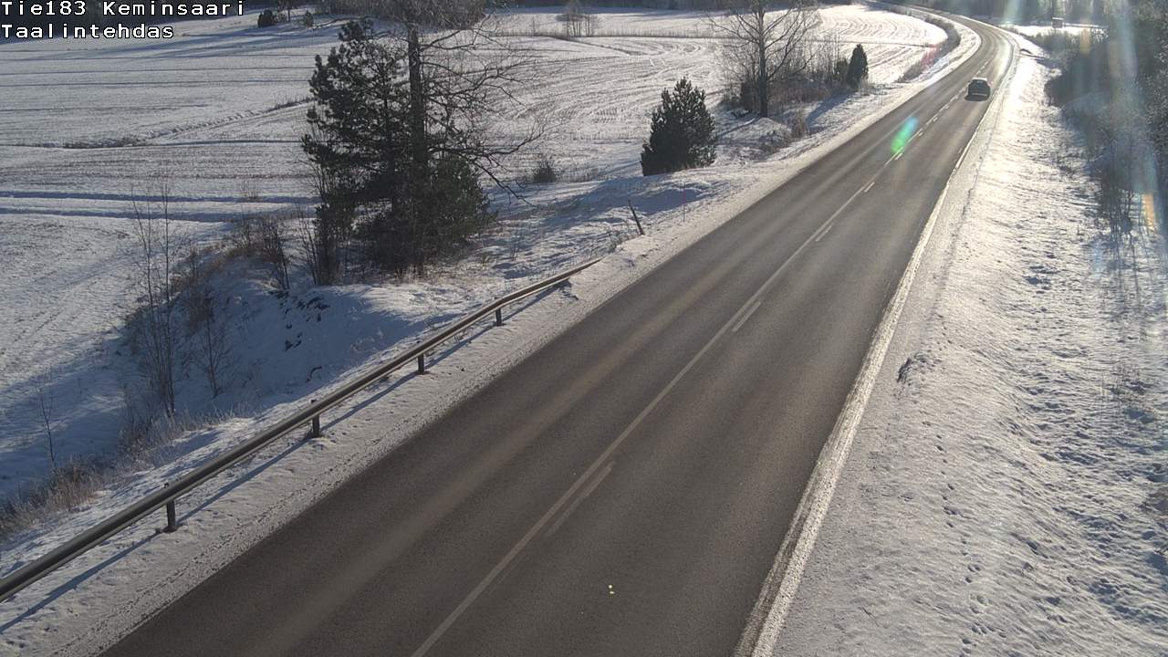 Weather Camera Image Road 183 Kemiönsaari, Taallintehdas, Kemiönsaari, Varsinais-Suomi