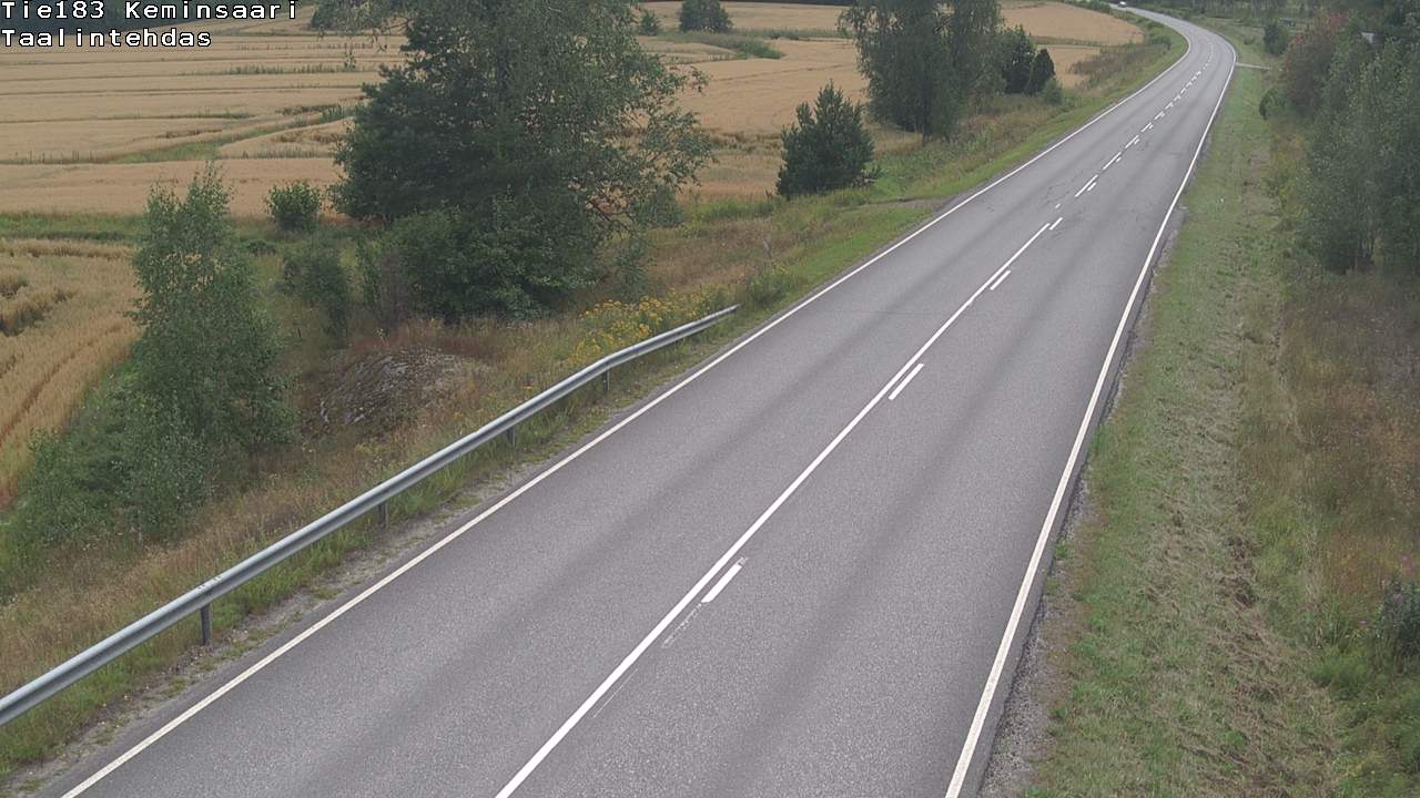 Weather Camera Image Väg 183 Kimitoön, Dalen, Kemiönsaari, Varsinais-Suomi