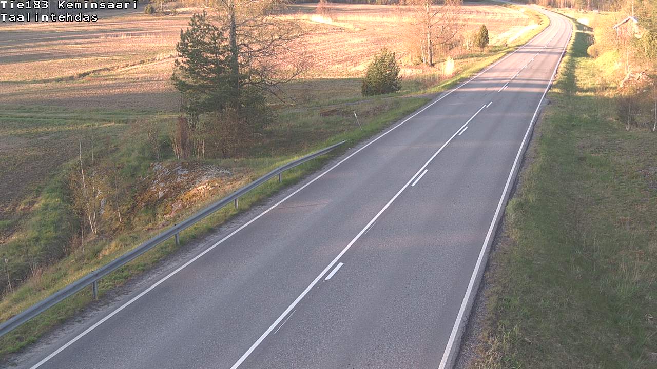Weather Camera Image Väg 183 Kimitoön, Dalen, Kemiönsaari, Varsinais-Suomi