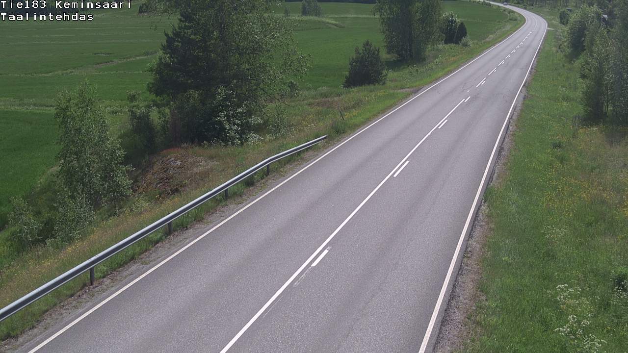 Weather Camera Image Road 183 Kemiönsaari, Taallintehdas, Kemiönsaari, Varsinais-Suomi