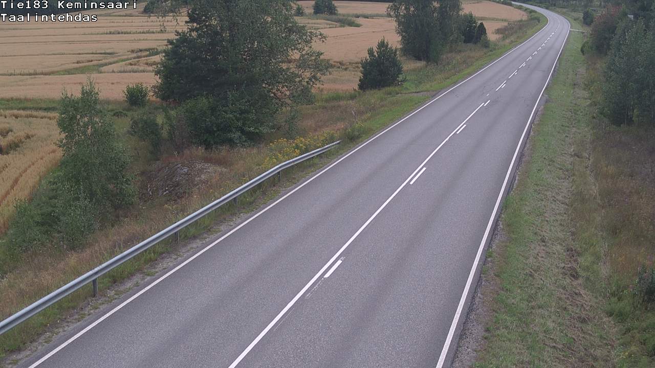 Weather Camera Image Väg 183 Kimitoön, Dalen, Kemiönsaari, Varsinais-Suomi